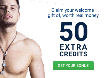 <h2>Extra Credits at Im Live</h2>
<p>ImLive Gay is one of the longest-running adult video chat sites. Free chat and <strong>$0.88/min HAPPY HOUR</strong> make it a favorite for many gay cam viewers. Sign up through our exclusive promotion link and <strong>get 50 EXTRA CREDITS on your first purchase!</strong></p>
