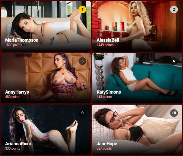 Live Jasmin model awards