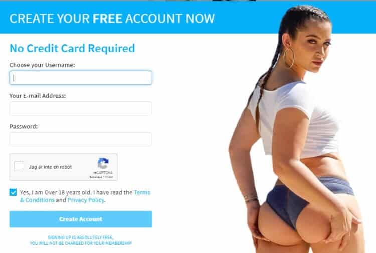 Sign up for a free account no credit card needed