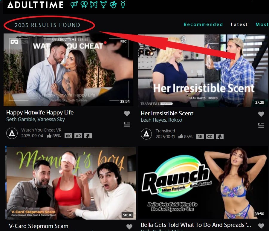 Adult Time interactive toys videos