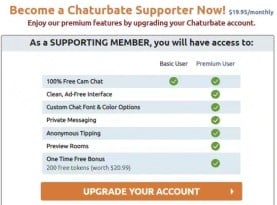 Chaturbate Supporter – The Premium Account