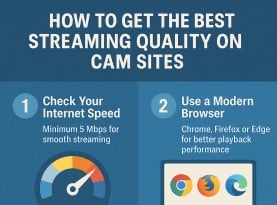 How to Get the Best Streaming Quality on Cam Sites