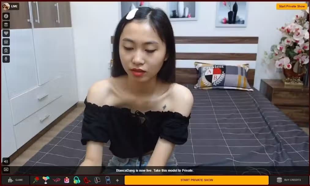 Inside a live cam room at Live Sex Asian live sex Asian stream