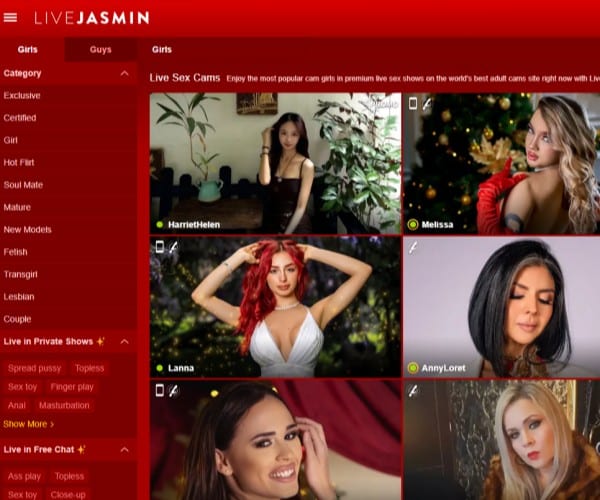 live jasmin home